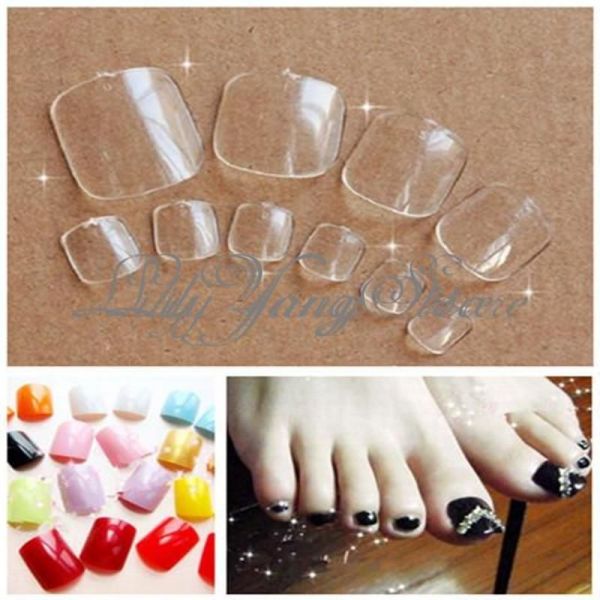 500pcs Natural Leite Branco unhas French Manicure Acrílico U